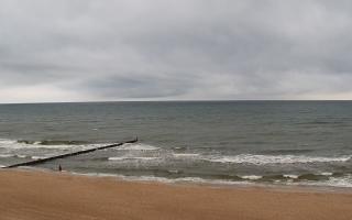 Mielno - widok na plażę zachód - 19-09-2025 04:24