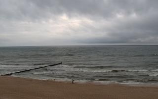 Mielno - widok na plażę zachód - 19-09-2025 04:31