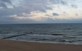 Mielno - widok na plażę zachód - 19-09-2025 04:47