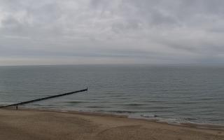 Mielno - widok na plażę zachód - 02-11-2025 09:58