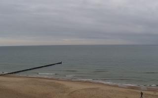 Mielno - widok na plażę zachód - 02-11-2025 10:05