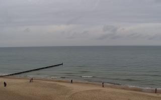 Mielno - widok na plażę zachód - 02-11-2025 11:38