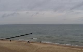 Mielno - widok na plażę zachód - 02-11-2025 11:46