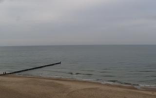 Mielno - widok na plażę zachód - 02-11-2025 12:09