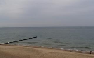 Mielno - widok na plażę zachód - 02-11-2025 12:17