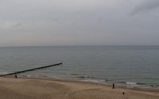 Mielno - widok na plażę zachód - 02-11-2025 13:03