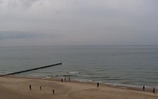 Mielno - widok na plażę zachód - 02-11-2025 13:26