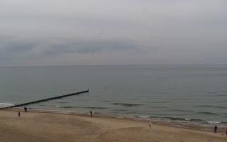 Mielno - widok na plażę zachód - 02-11-2025 13:34