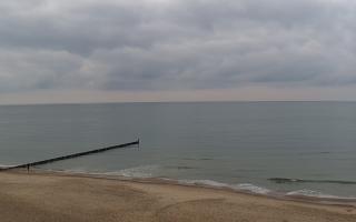 Mielno - widok na plażę zachód - 02-11-2025 13:57