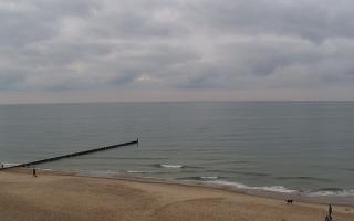 Mielno - widok na plażę zachód - 02-11-2025 14:05