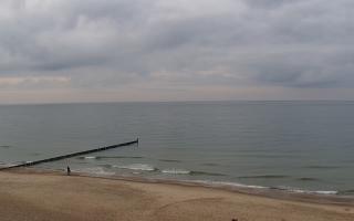Mielno - widok na plażę zachód - 02-11-2025 14:28