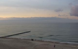 Mielno - widok na plażę zachód - 02-11-2025 15:06