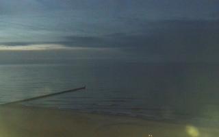 Mielno - widok na plażę zachód - 02-11-2025 16:08