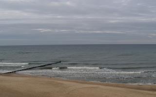 Mielno - widok na plażę zachód - 04-11-2025 09:09