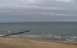 Mielno - widok na plażę zachód - 04-11-2025 09:16