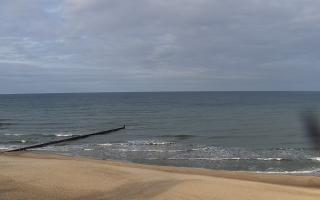 Mielno - widok na plażę zachód - 04-11-2025 10:18