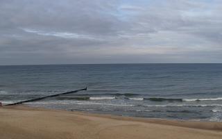 Mielno - widok na plażę zachód - 04-11-2025 10:34