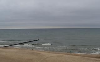 Mielno - widok na plażę zachód - 04-11-2025 11:28