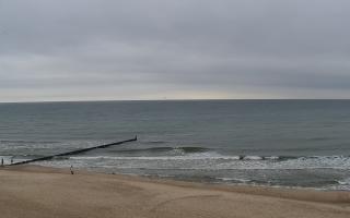 Mielno - widok na plażę zachód - 04-11-2025 11:35