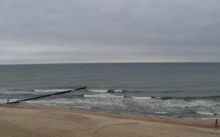 Mielno - widok na plażę zachód - 04-11-2025 11:43