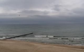 Mielno - widok na plażę zachód - 04-11-2025 12:06
