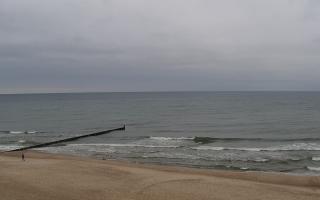 Mielno - widok na plażę zachód - 04-11-2025 12:29