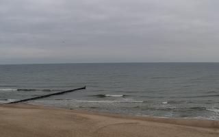 Mielno - widok na plażę zachód - 04-11-2025 12:52