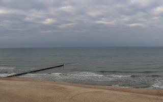 Mielno - widok na plażę zachód - 04-11-2025 13:23