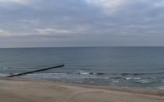 Mielno - widok na plażę zachód - 04-11-2025 13:39