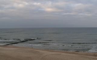 Mielno - widok na plażę zachód - 04-11-2025 14:10