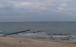 Mielno - widok na plażę zachód - 04-11-2025 14:25