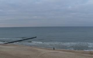 Mielno - widok na plażę zachód - 04-11-2025 14:41