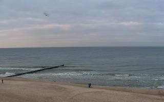 Mielno - widok na plażę zachód - 04-11-2025 14:48