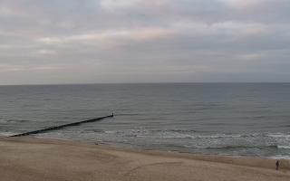 Mielno - widok na plażę zachód - 04-11-2025 14:56
