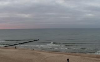 Mielno - widok na plażę zachód - 04-11-2025 15:11