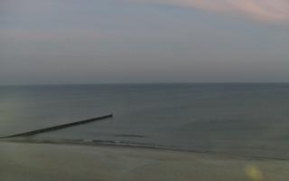 Mielno - widok na plażę zachód - 02-12-2025 06:11