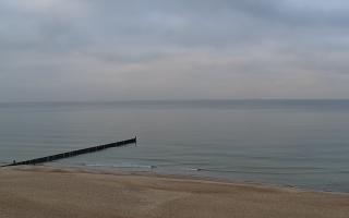 Mielno - widok na plażę zachód - 02-12-2025 13:23
