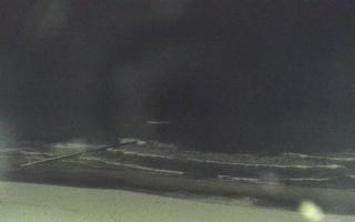 Mielno - widok na plażę zachód - 28-01-2026 21:03