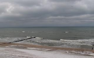 Mielno - widok na plażę zachód - 29-01-2026 14:48