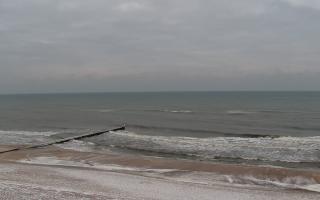 Mielno - widok na plażę zachód - 30-01-2026 06:53