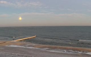 Mielno - widok na plażę zachód - 01-02-2026 06:14