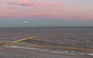 Mielno - widok na plażę zachód - 01-02-2026 06:29