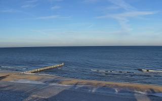 Mielno - widok na plażę zachód - 01-02-2026 08:56