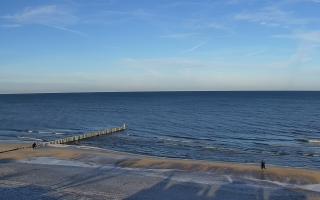 Mielno - widok na plażę zachód - 01-02-2026 09:19