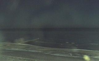 Mielno - widok na plażę zachód - 01-02-2026 22:58