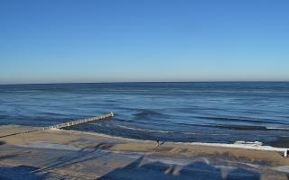 Mielno - widok na plażę zachód - 03-02-2026 09:09