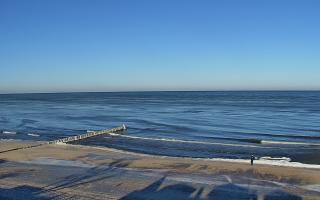 Mielno - widok na plażę zachód - 03-02-2026 09:16