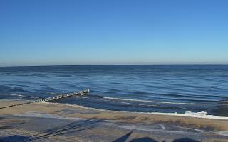 Mielno - widok na plażę zachód - 03-02-2026 09:40