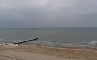 Mielno - widok na plażę zachód - 09-02-2026 12:14