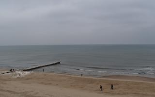 Mielno - widok na plażę zachód - 09-02-2026 12:44